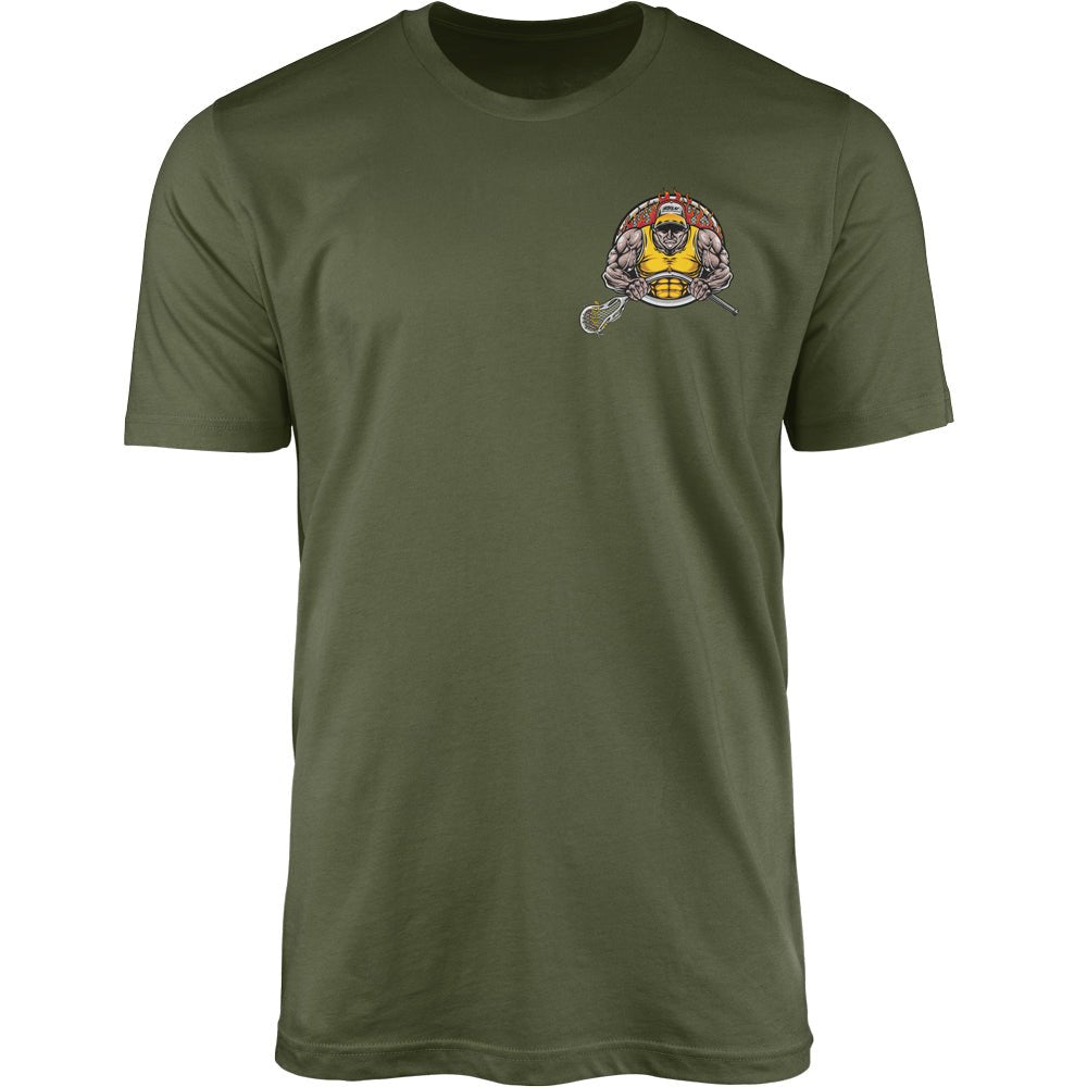 Lift Heavy, Play Hard Tee - Hobo Lax